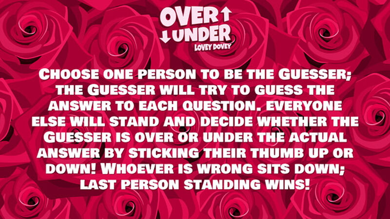 Over Under: Lovey Dovey